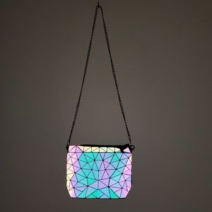 Reflective Holographic Crossbody Purse